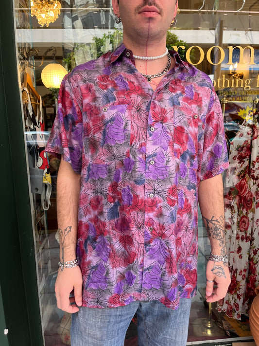 Floral shirt L