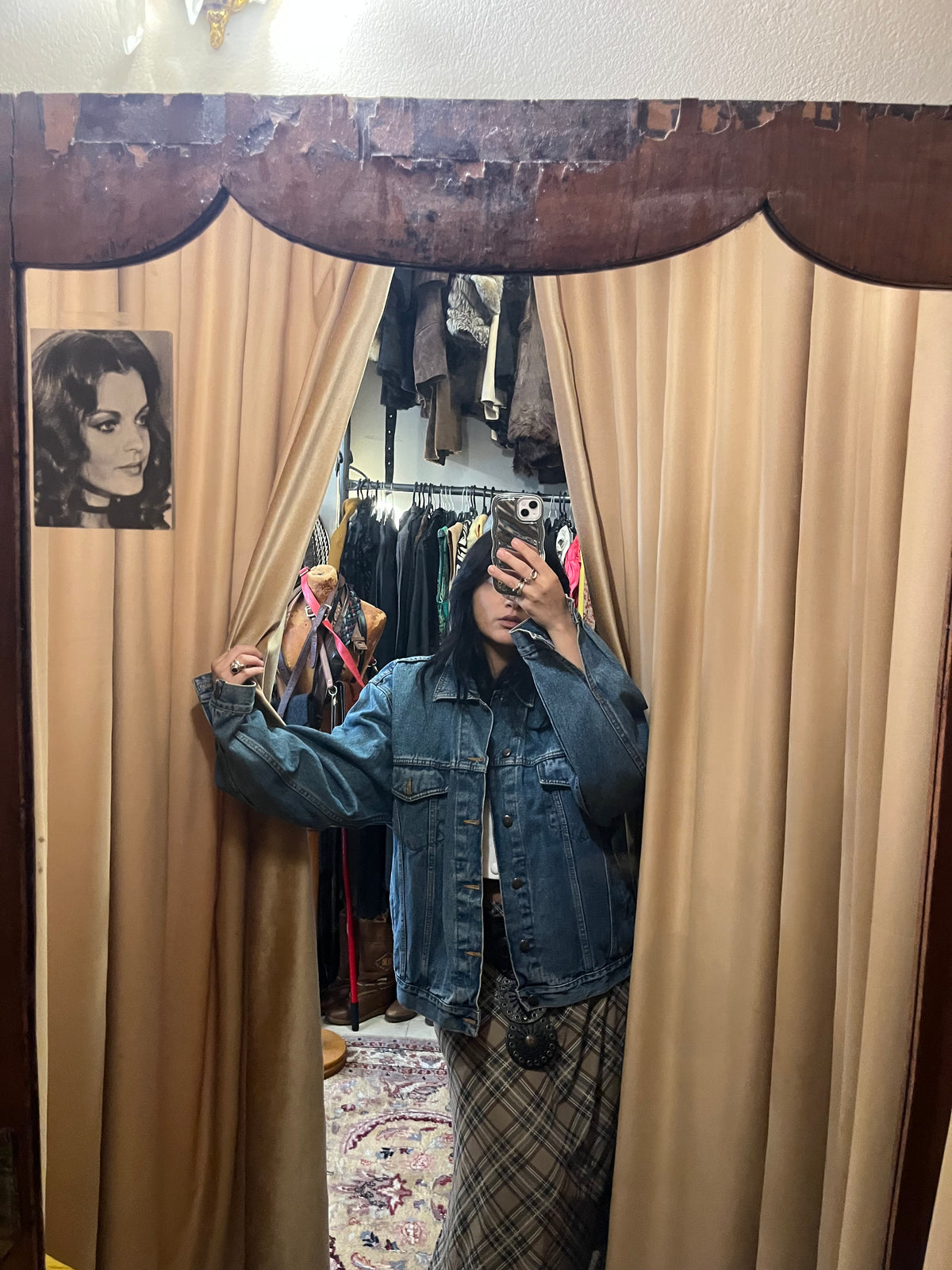 90s denim jacket in oversized  fit