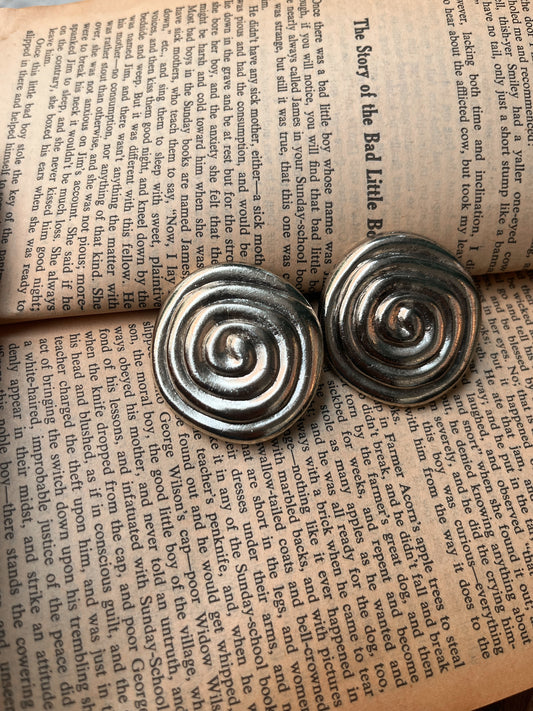 Vintage clip on earrings
