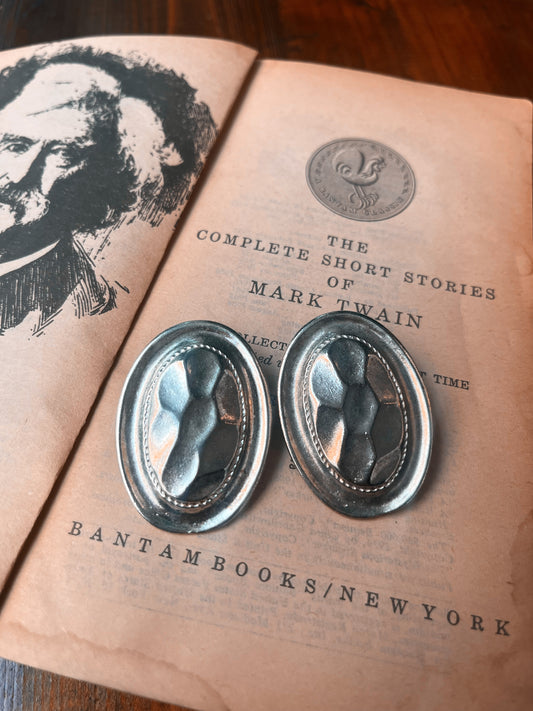 Vintage clip on earrings