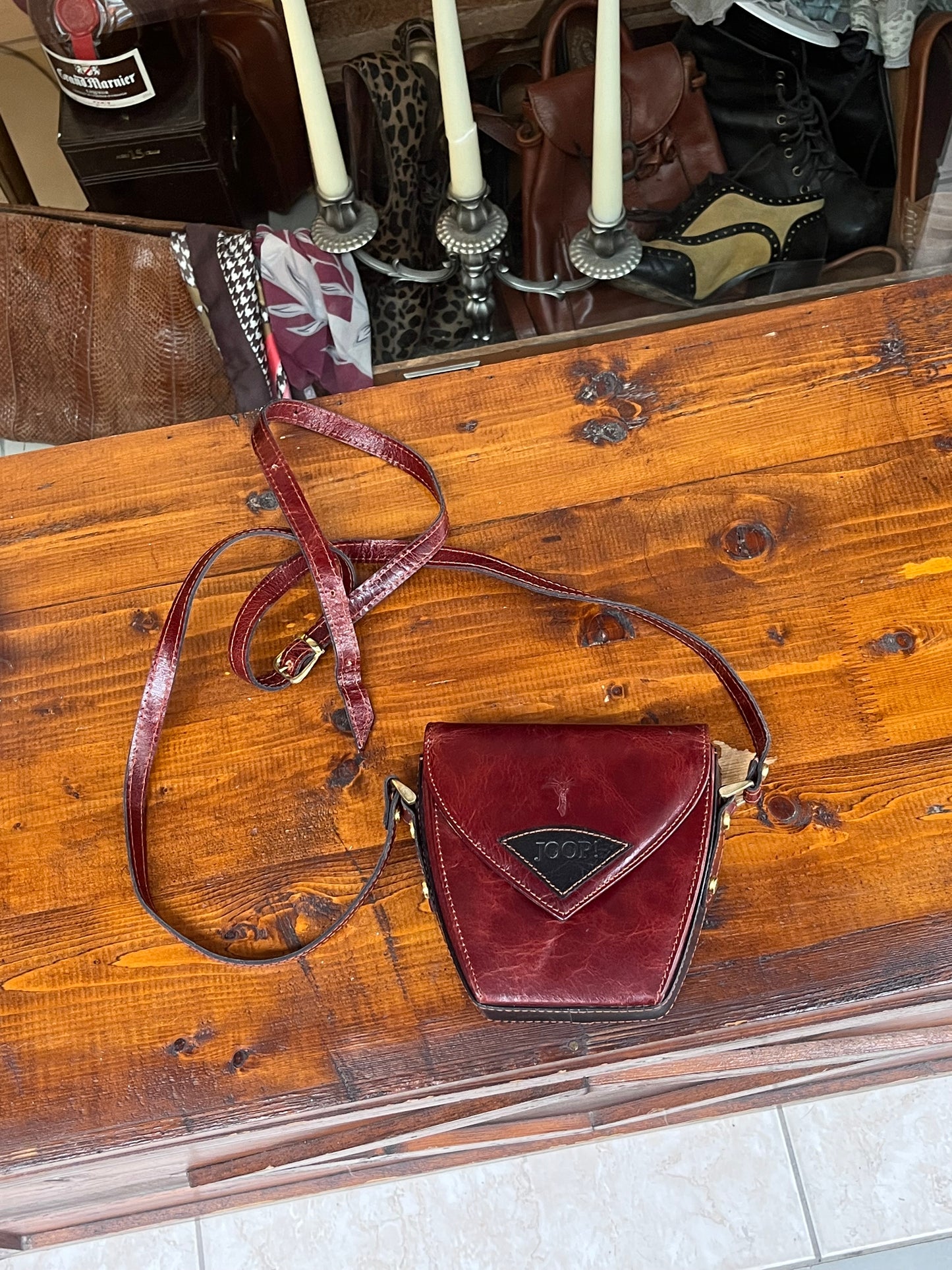 In love ♥️Genuine leather small hand bag .