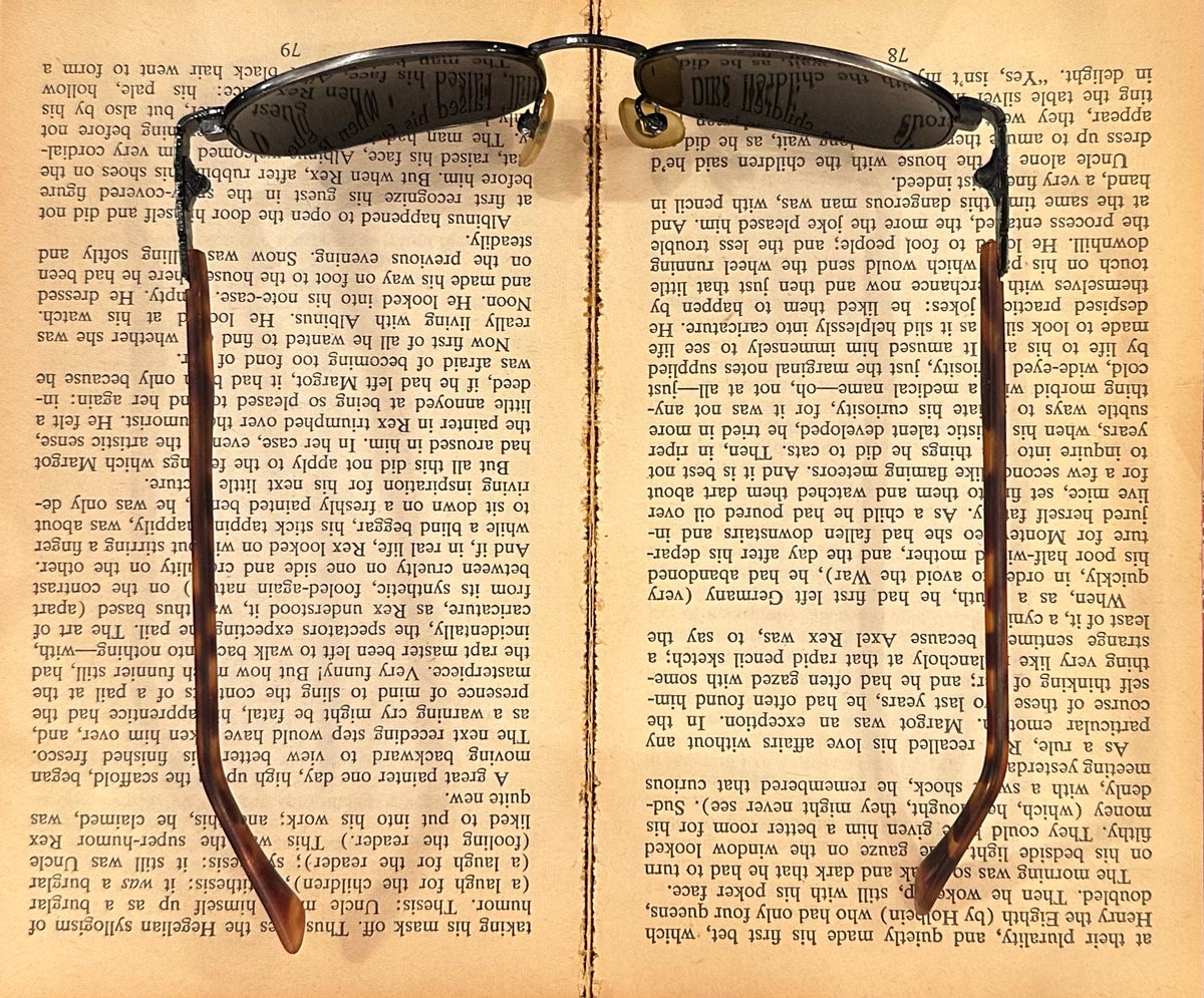 Vintage Black Sunglasses