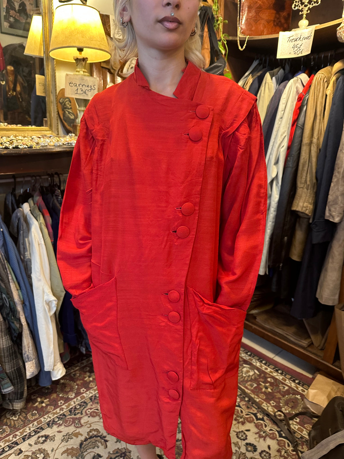 Red Midi Dress