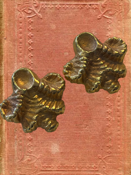 Vintage clip on earrings
