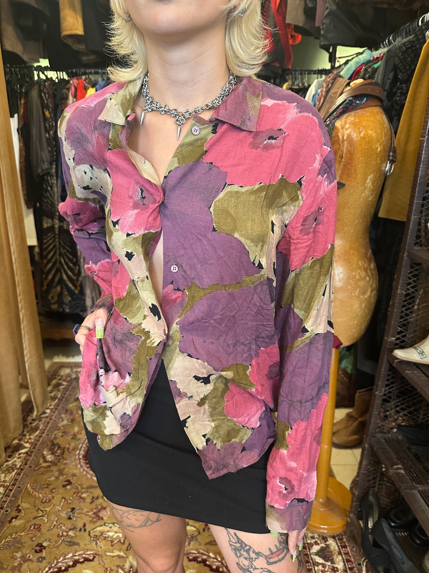 Vintage Floral Shirt