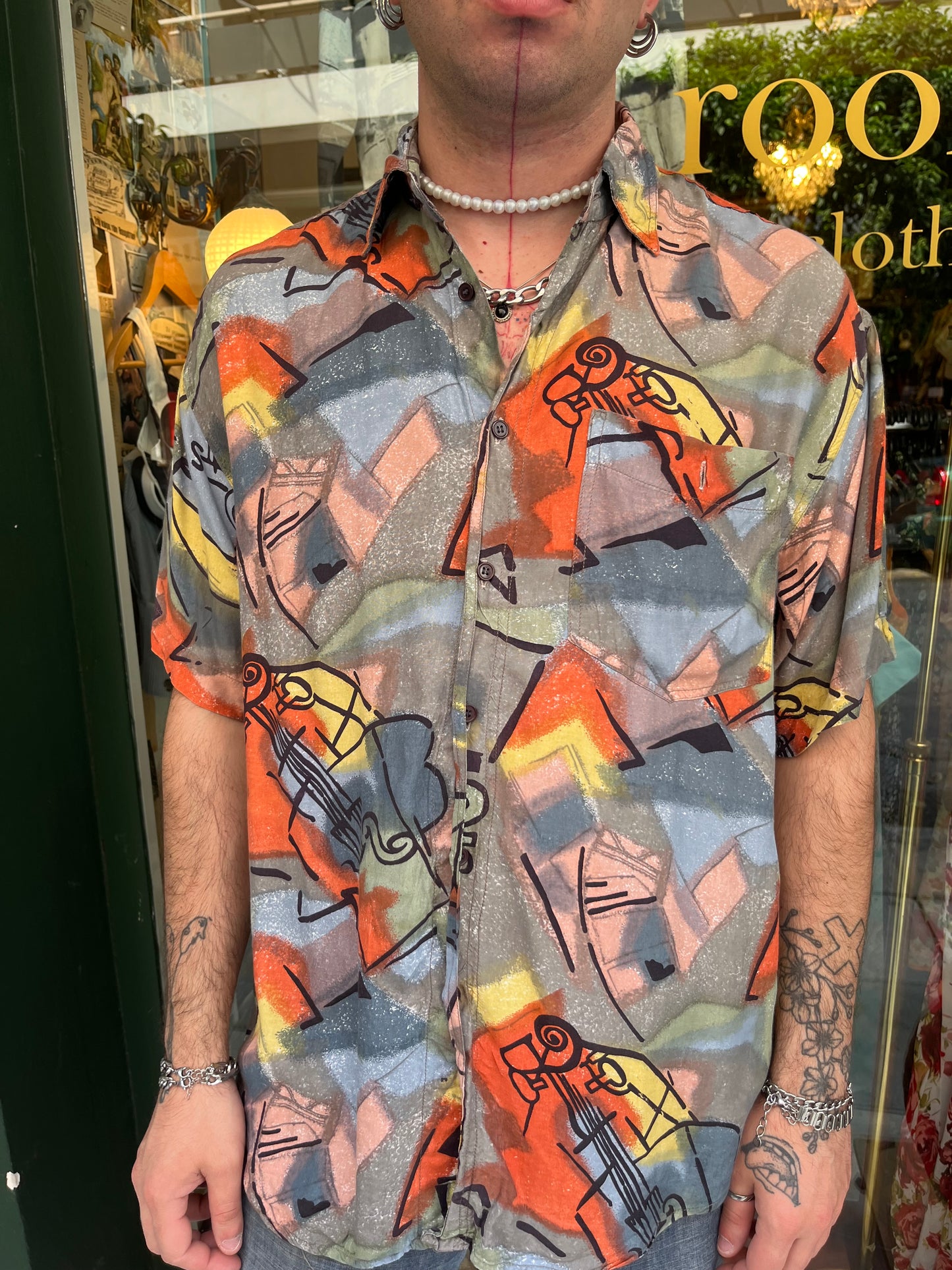 Funky shirt L