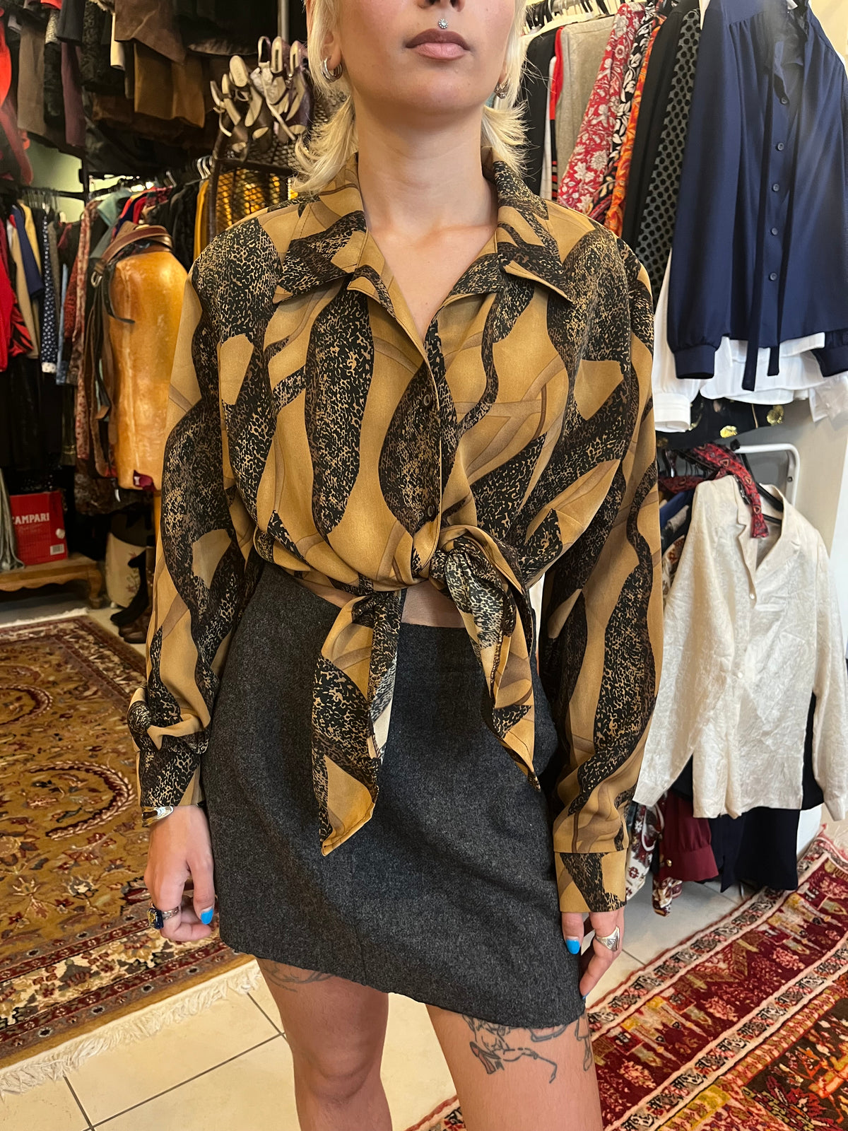 Vintage 70s button up shirt