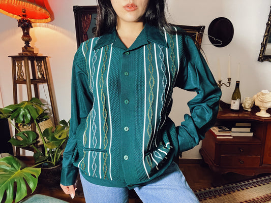 Fav 70s button up light  collared cardigan 🫠♥️Fits best S/M 
28 € + shipping