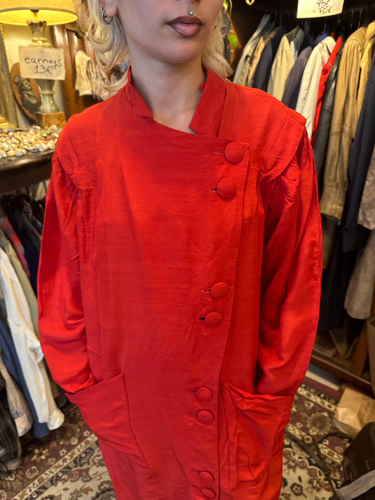 Red Midi Dress