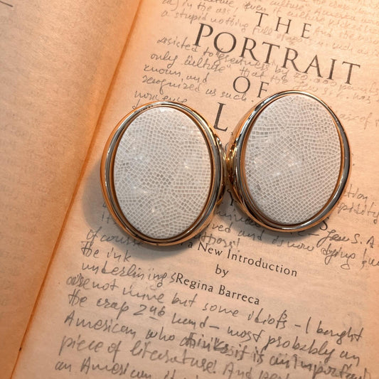 Vintage clip on earrings