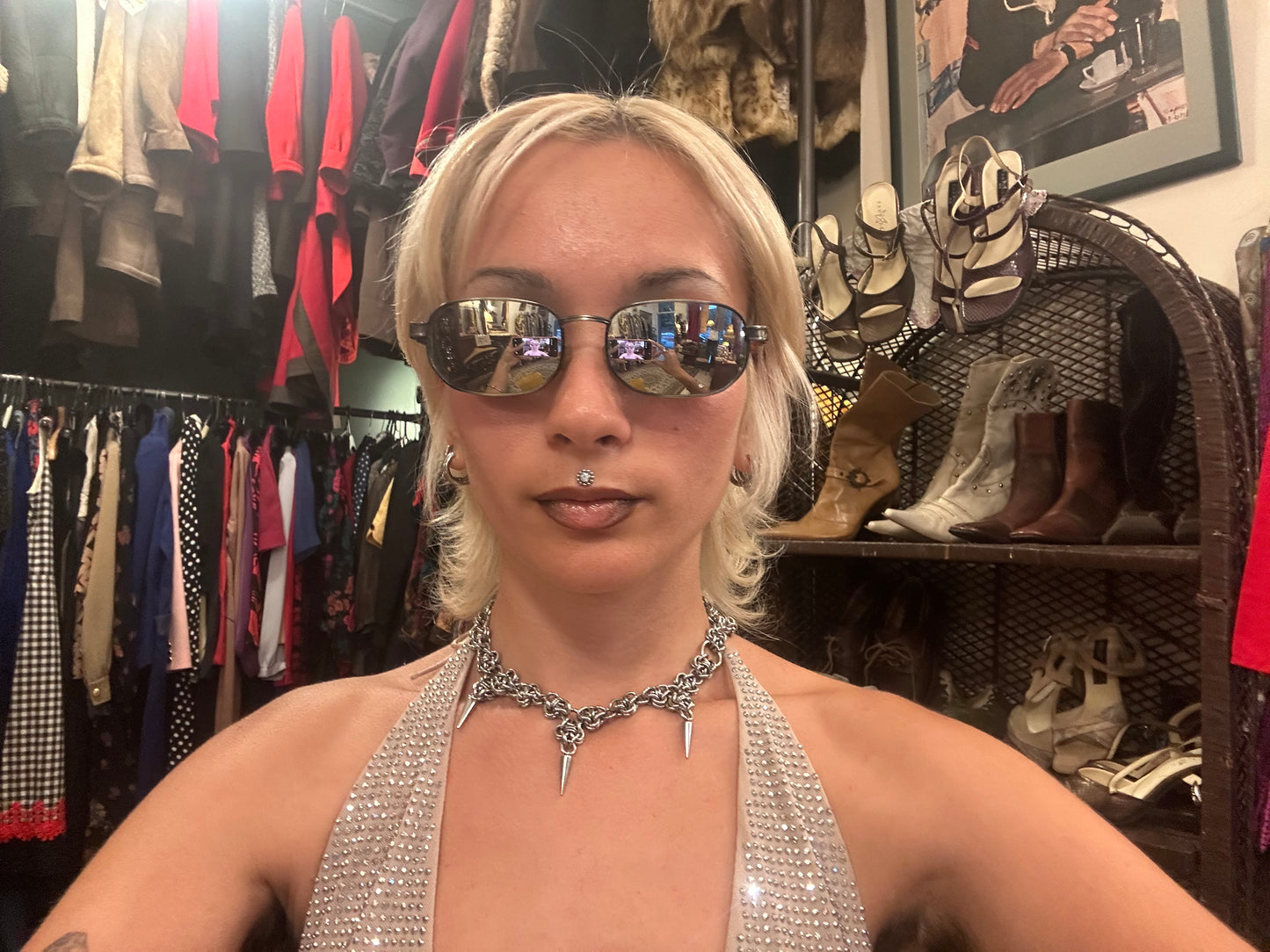 Vintage Mirror Lens Sunglasses