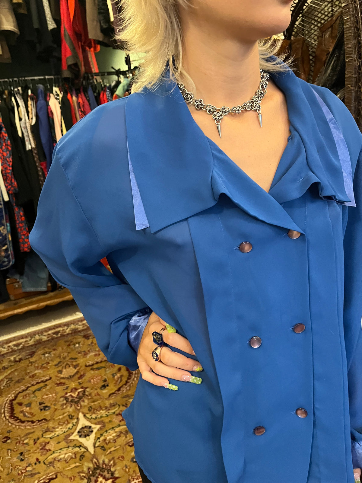Vintage Blue Shirt
