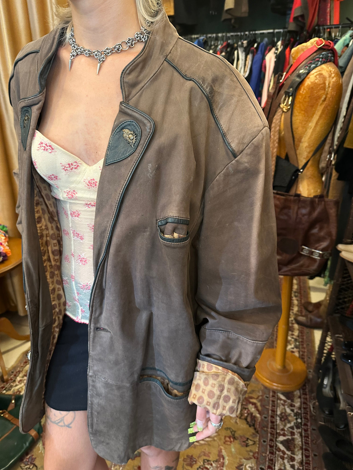 Vintage Leather Jacket