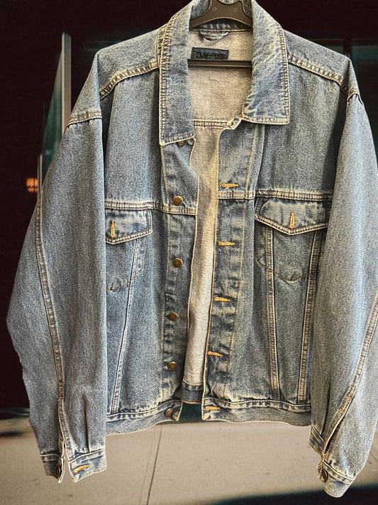90s denim jacket in oversized  fit