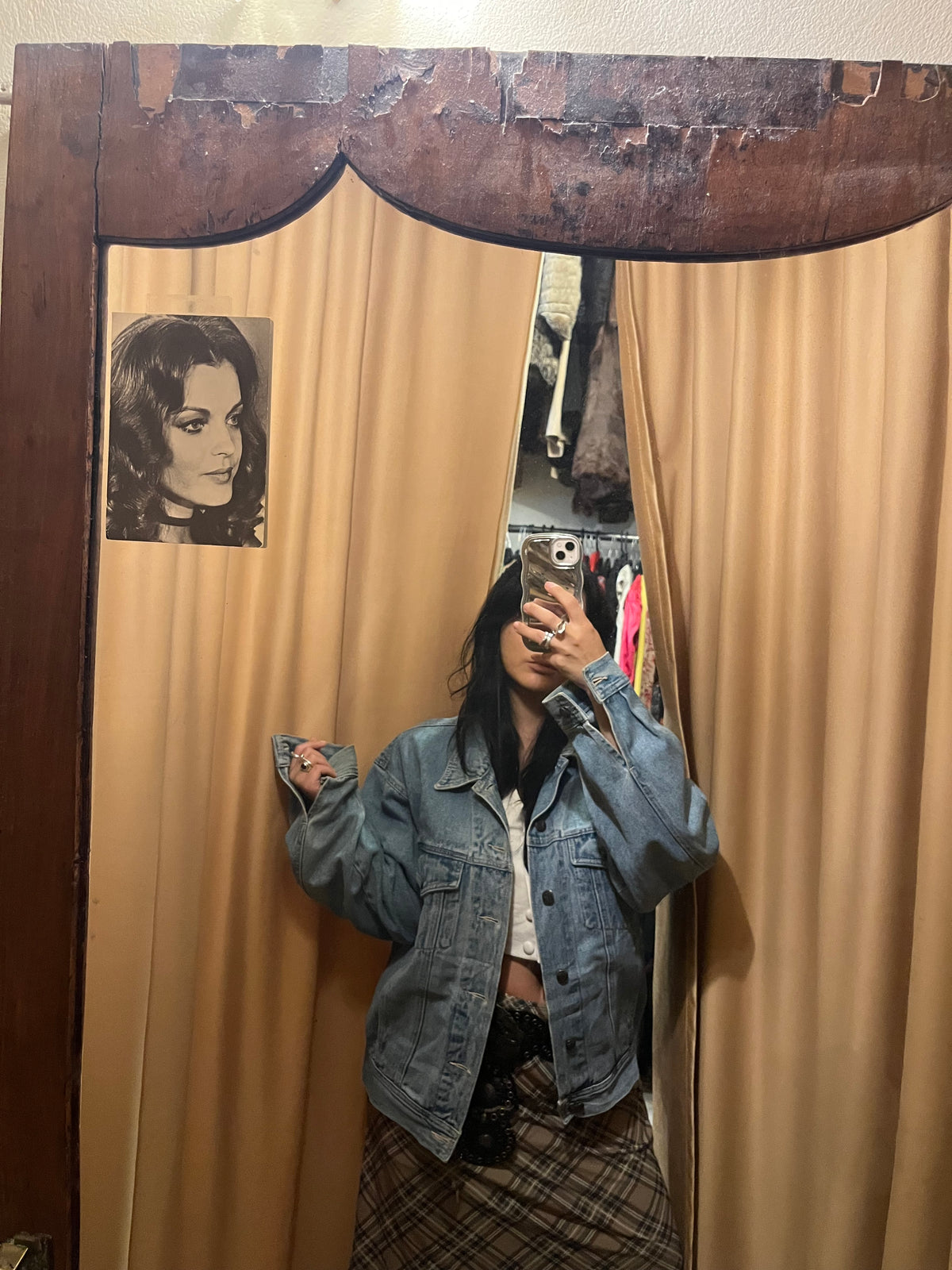 90s denim jacket in light wash