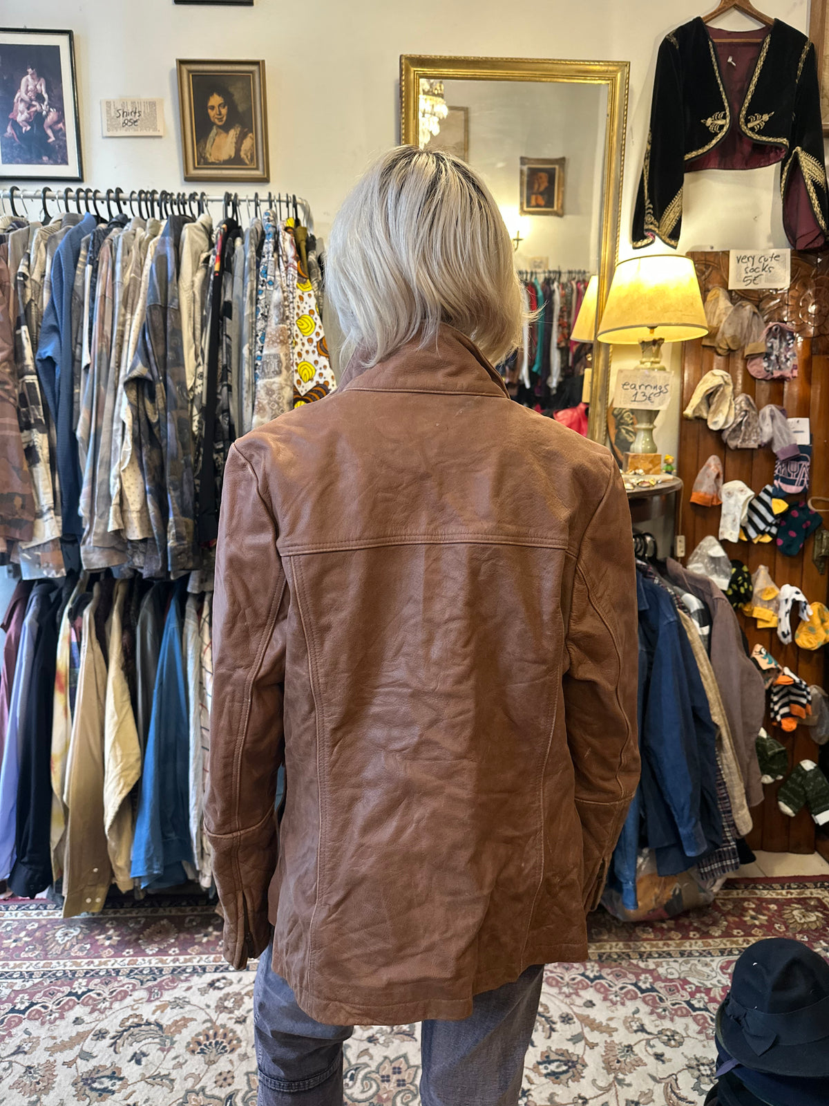 Brown Leather Jacket