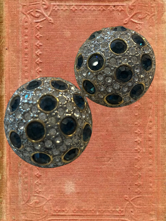 Vintage clip on earrings