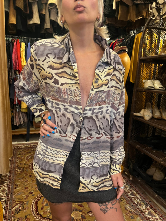 Patterned Vintage Shirt