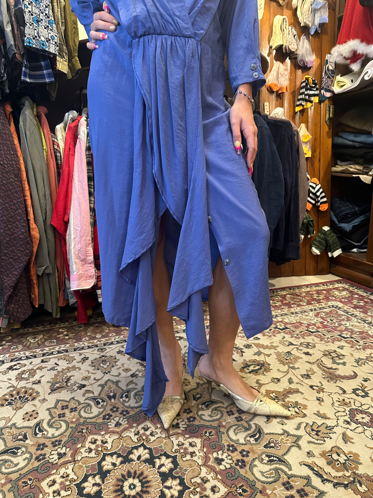 Periwinkle Vintage Dress