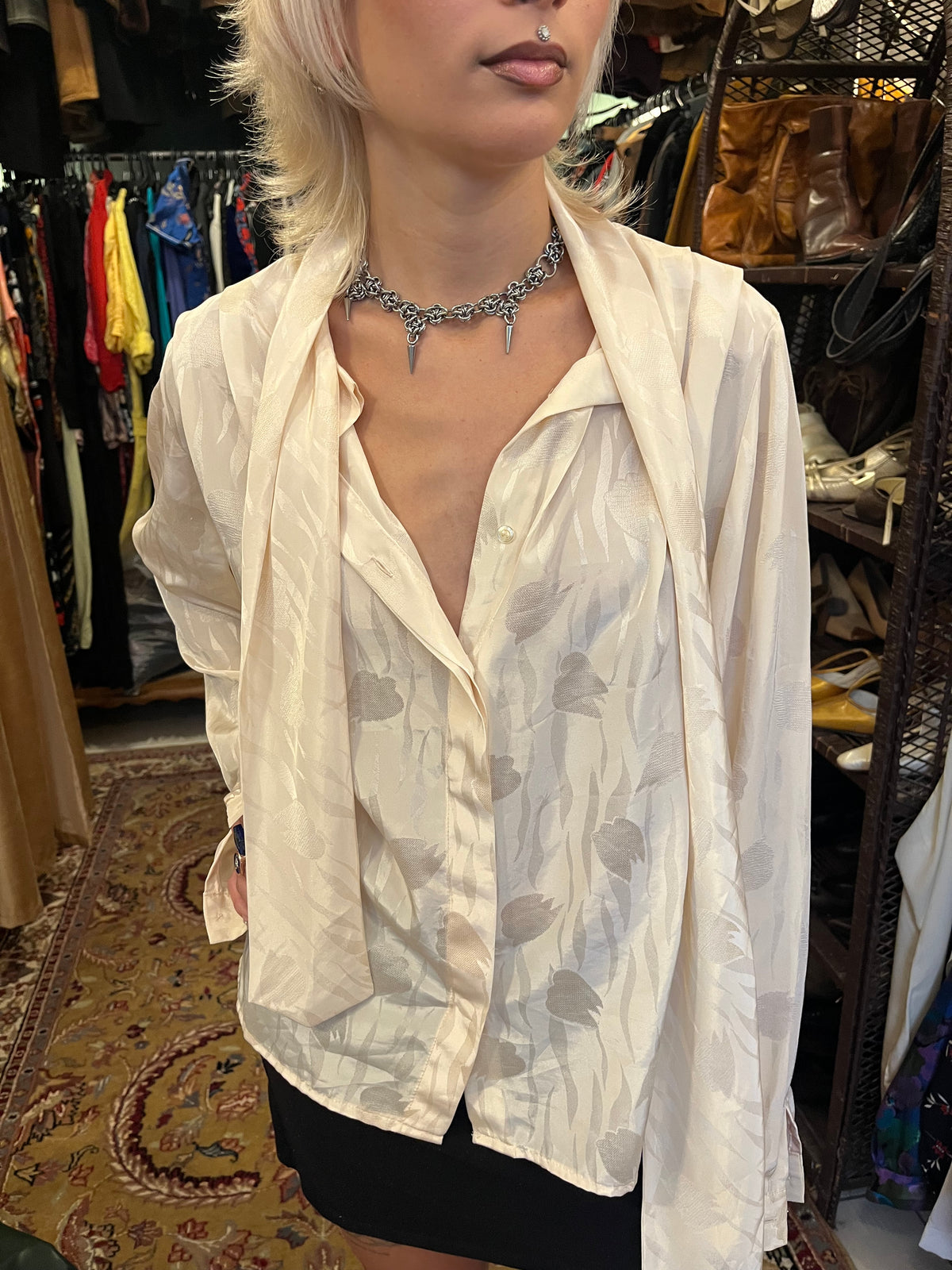 Vintage Creme Shirt