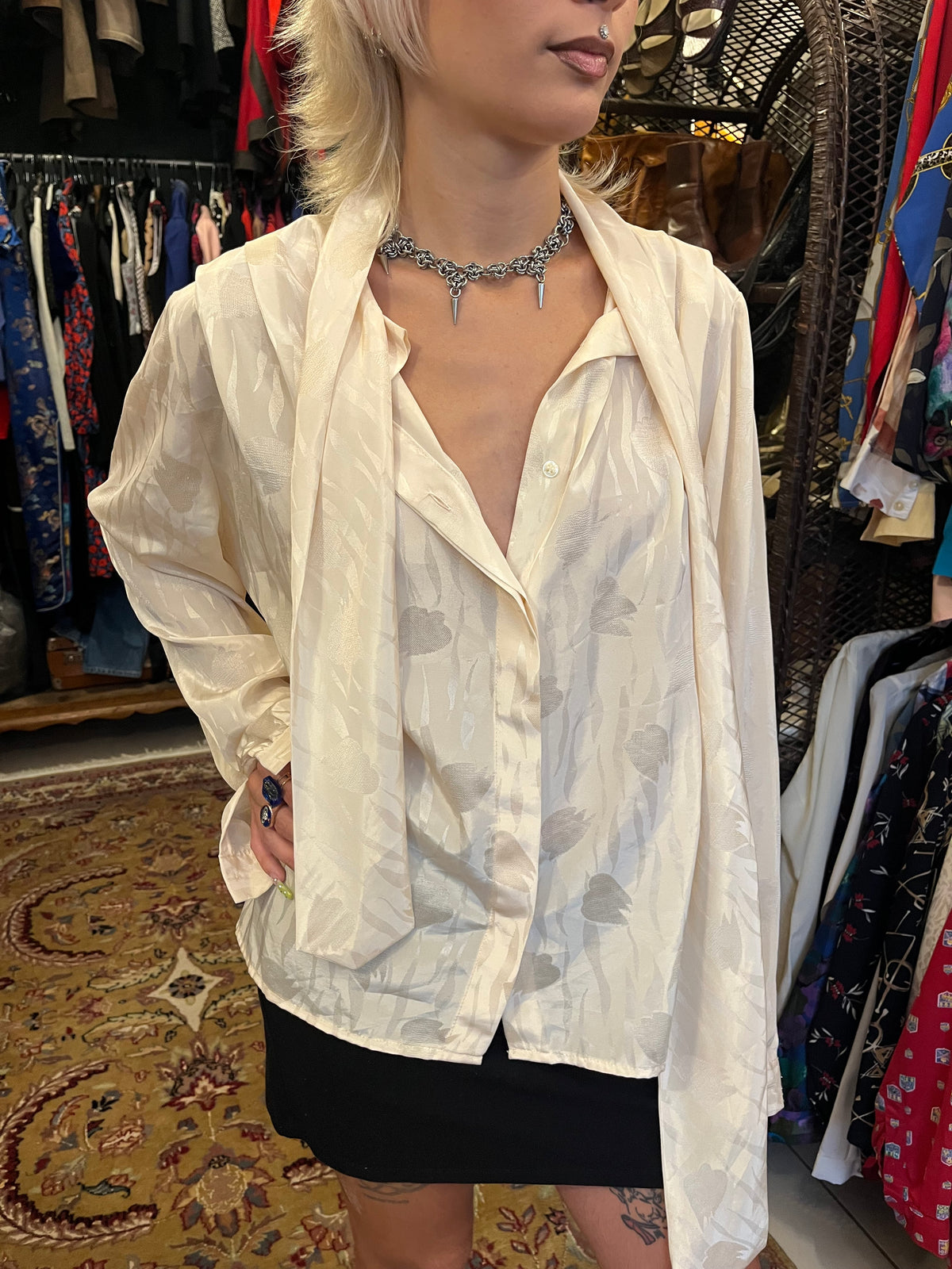Vintage Creme Shirt