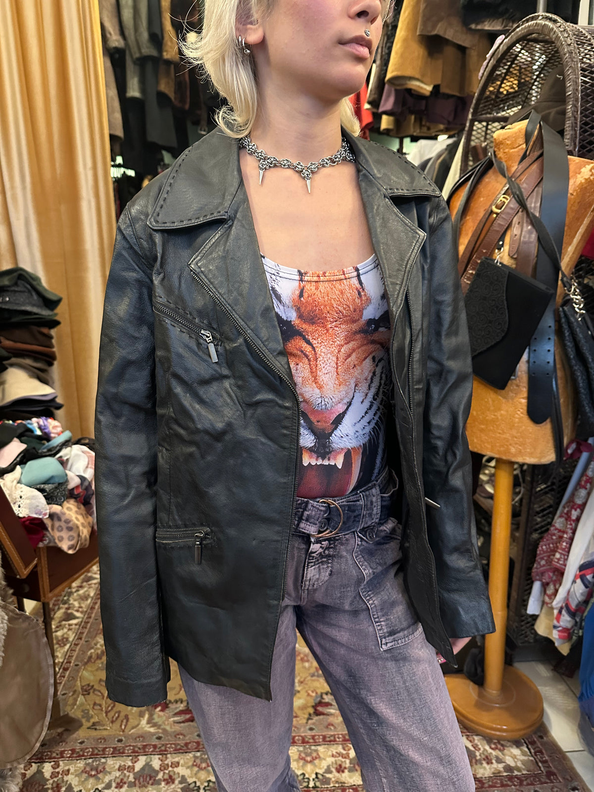 Black Leather Jacket