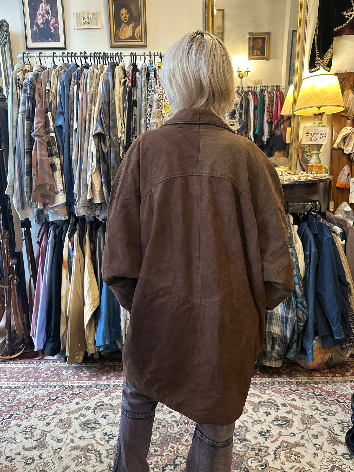 Brown Vintage Leather Jacket