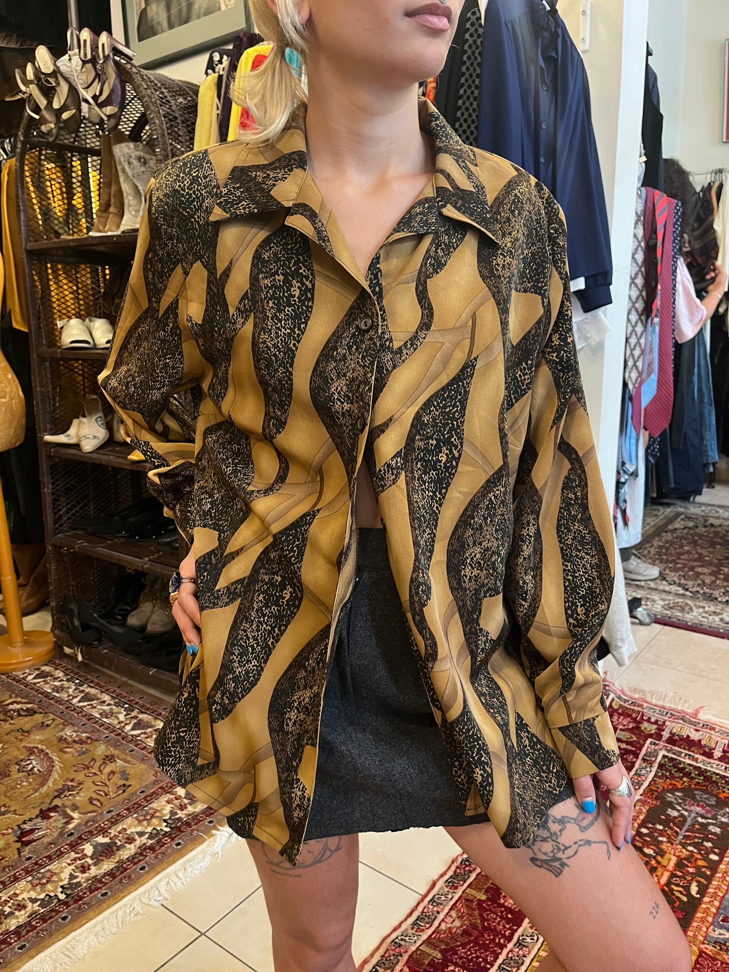 Vintage 70s button up shirt