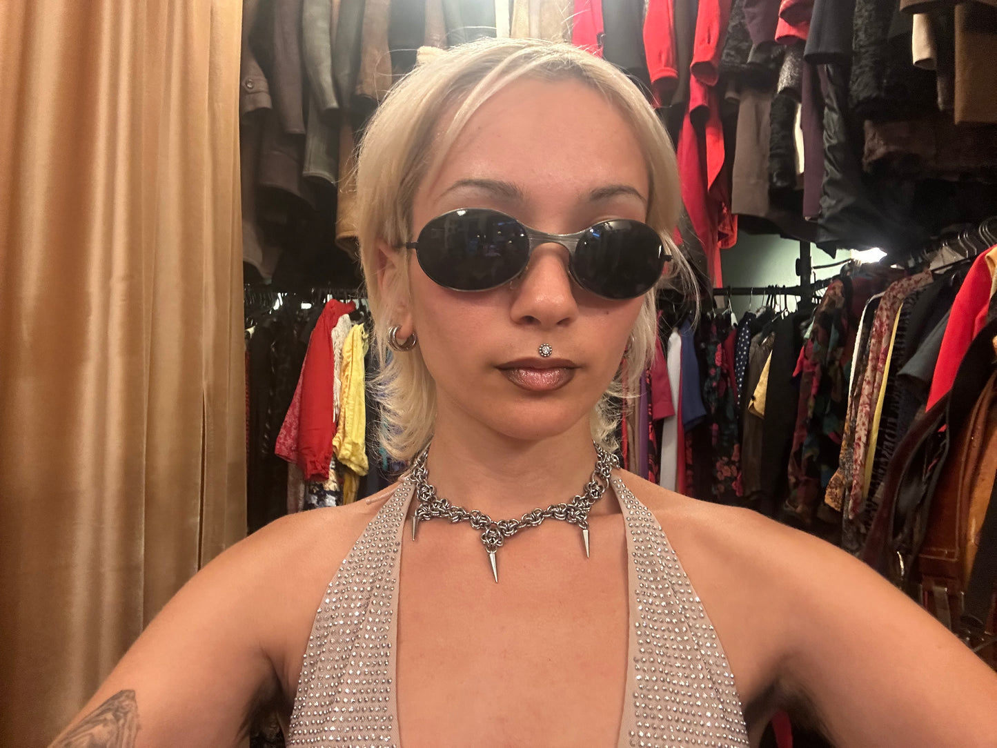Vintage Black Sunglasses