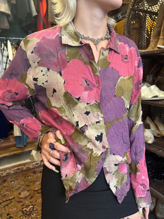 Vintage Floral Shirt