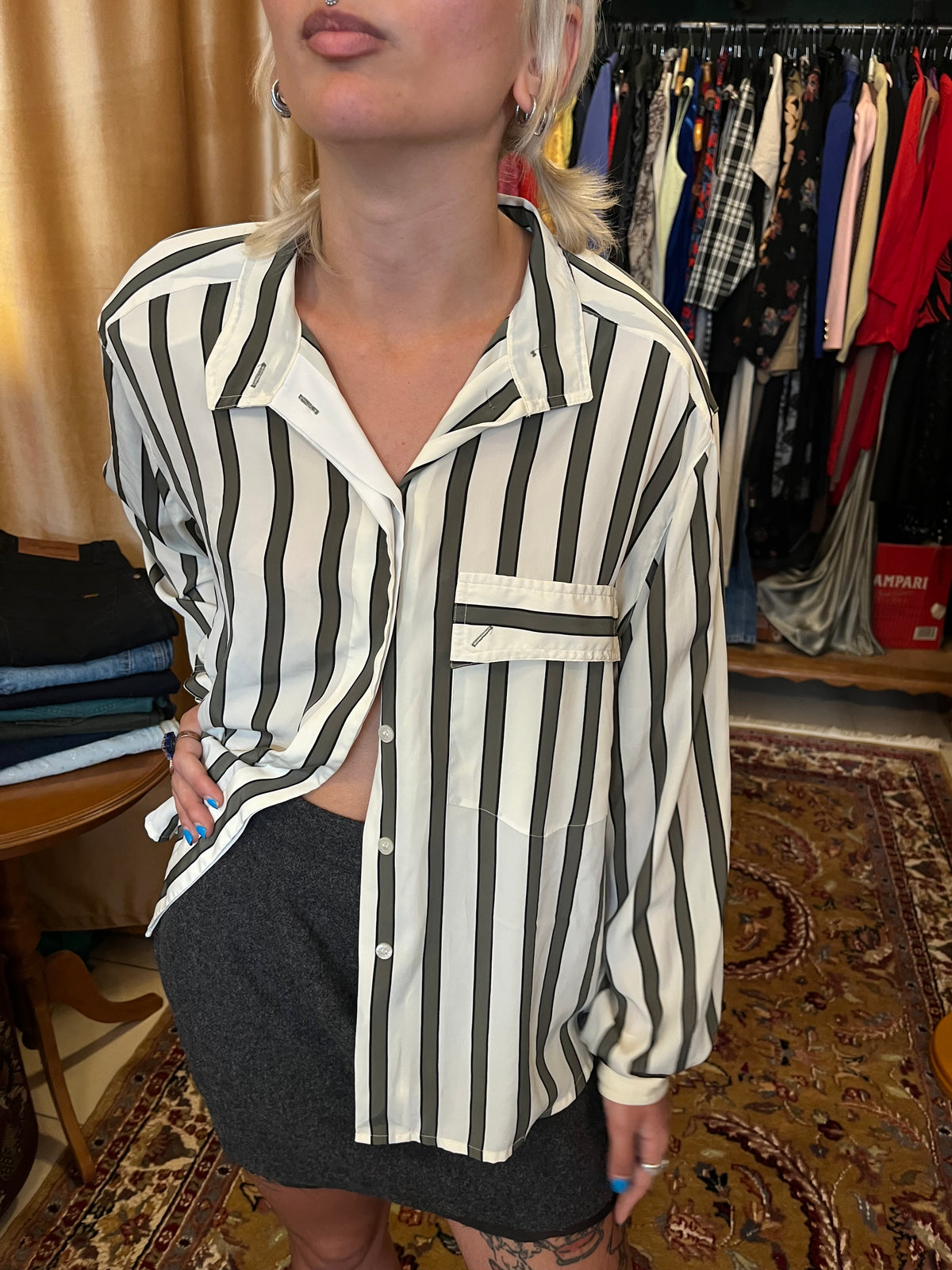Vintage Patterned Shirt