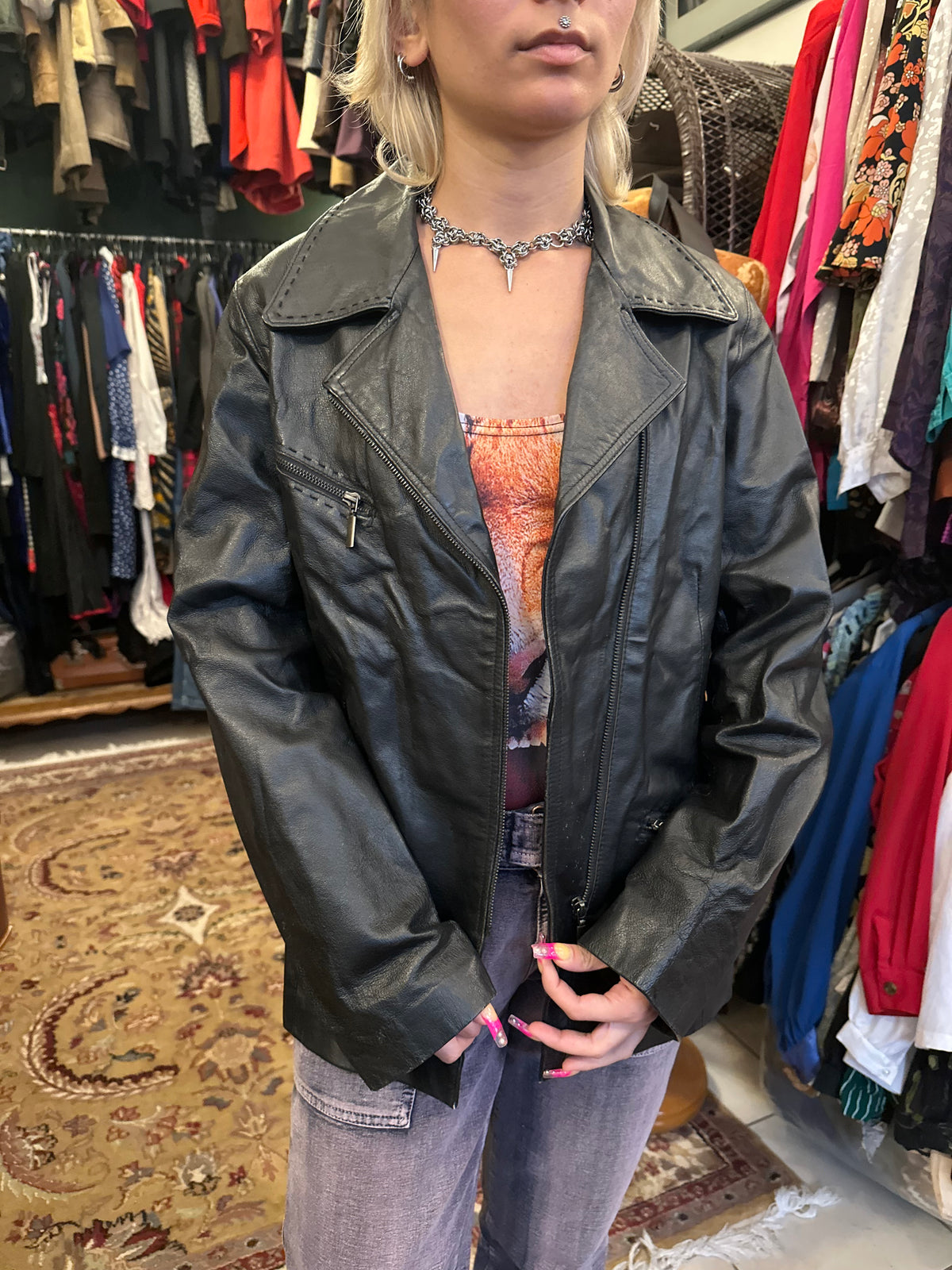 Black Leather Jacket