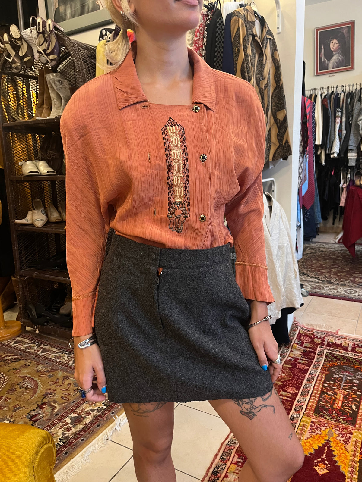Vintage button up shirt