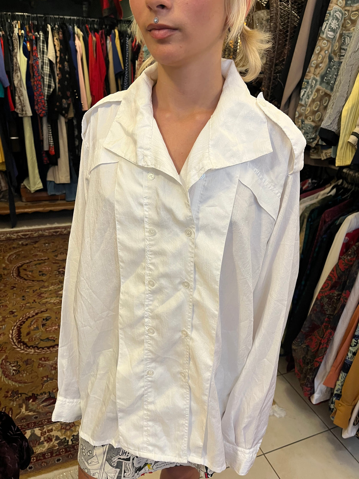 Vintage White Shirt