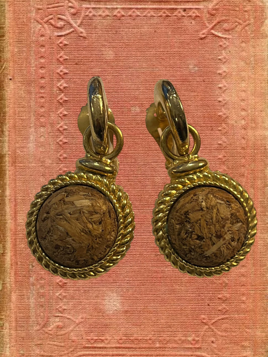 Vintage clip on earrings