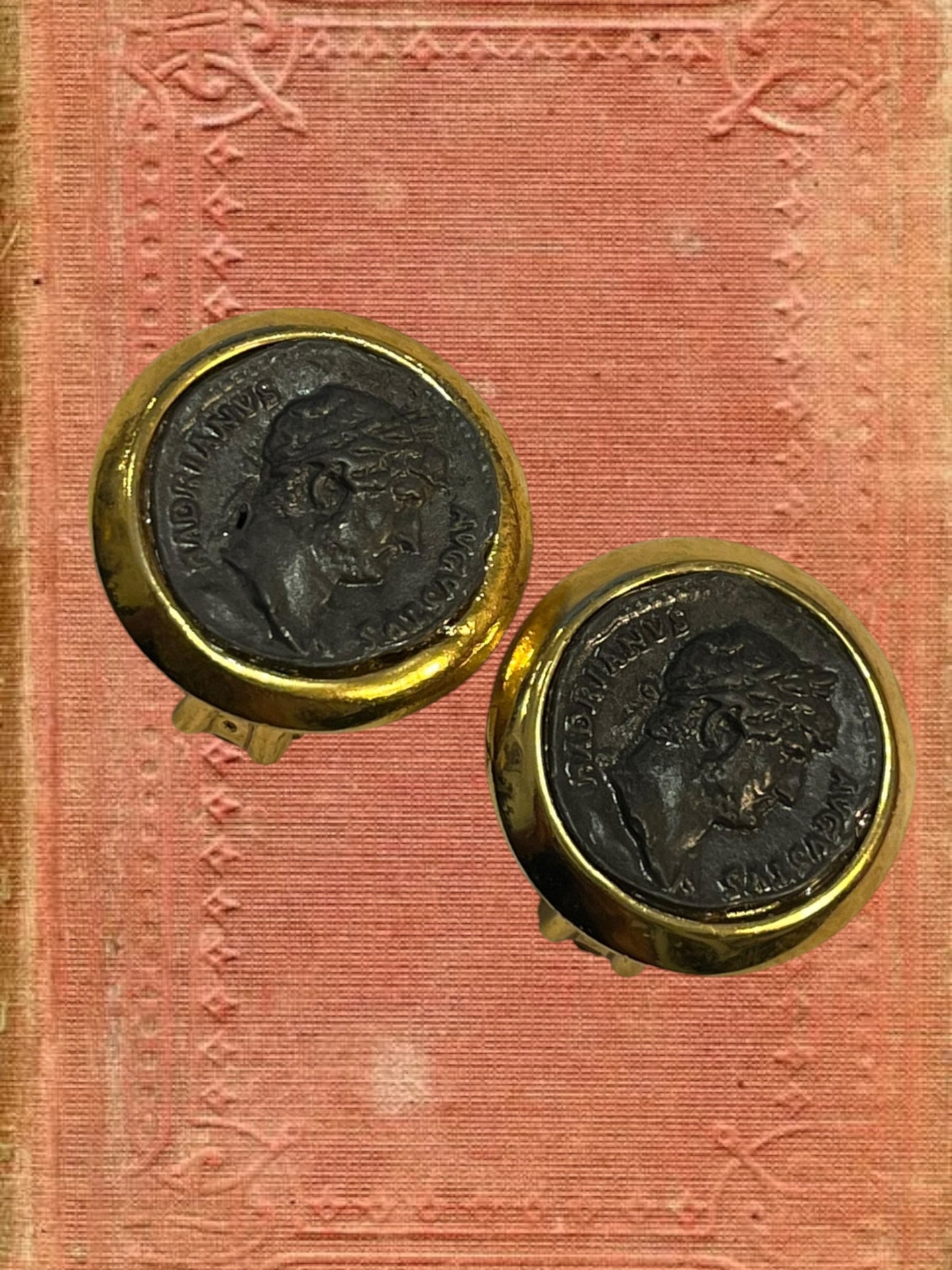 Vintage clip on earrings