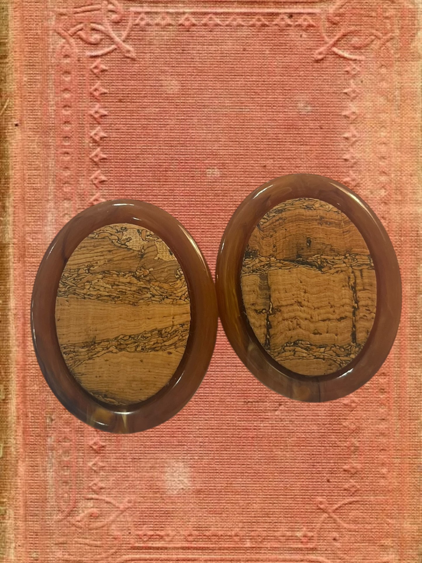 Vintage clip on earrings