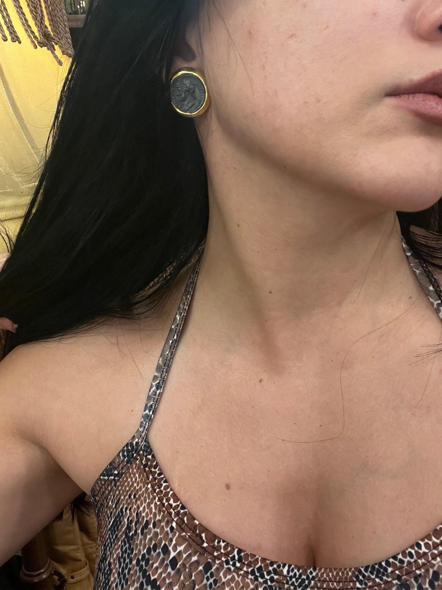 Vintage clip on earrings