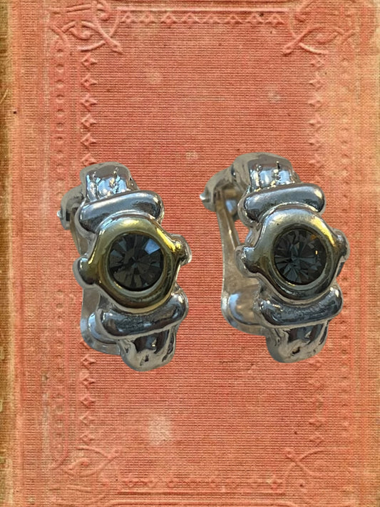 Vintage clip on earrings