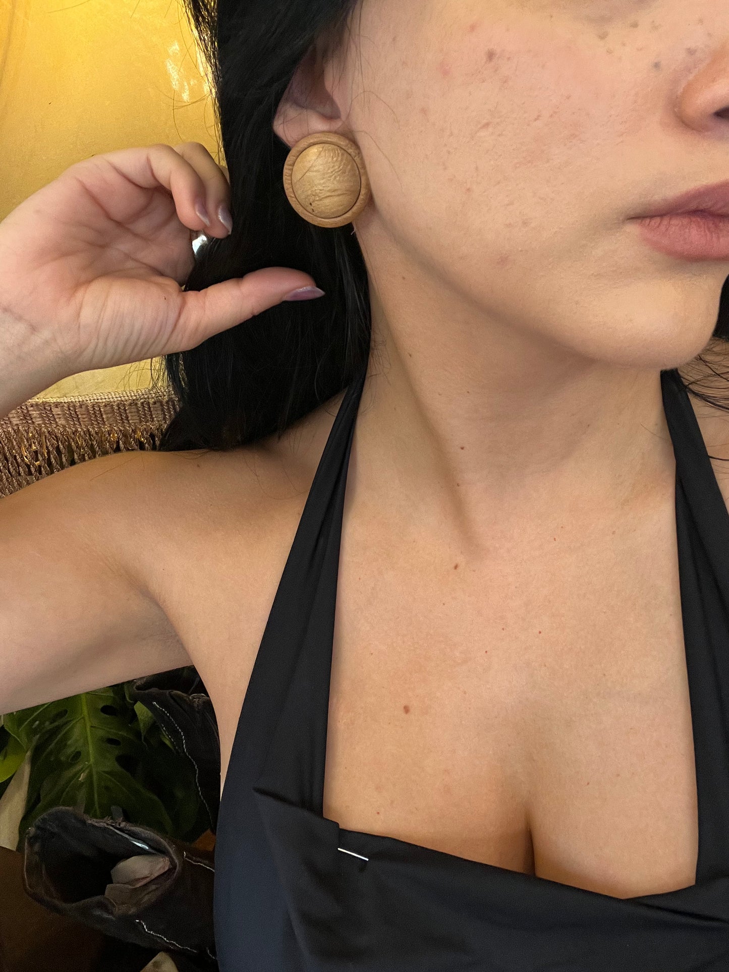 Vintage clip on earrings