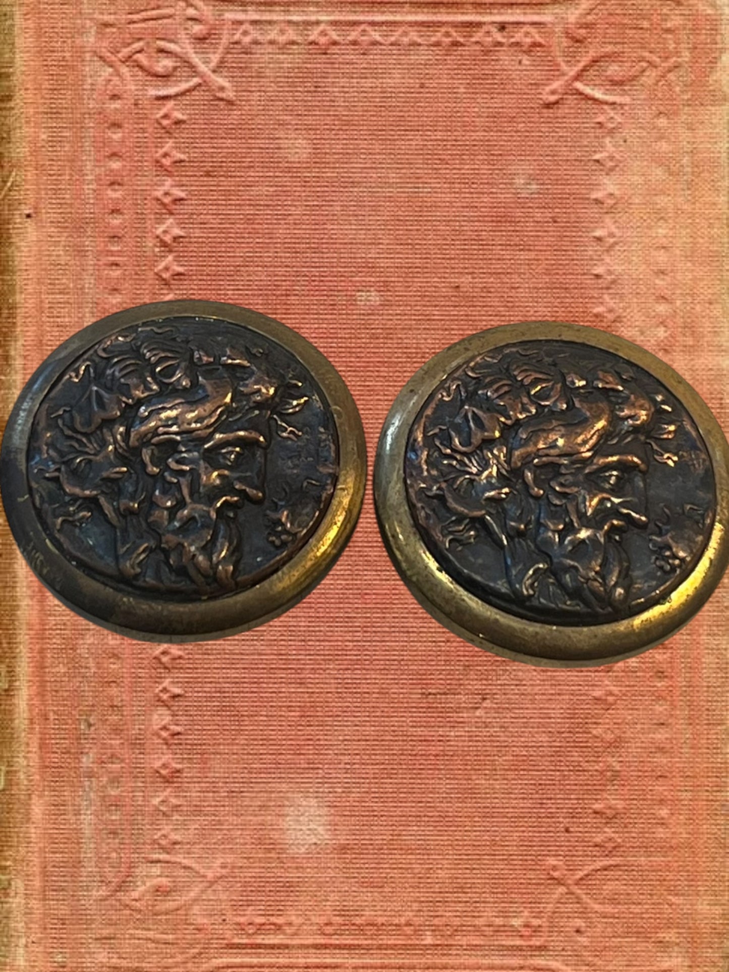 Vintage clip on earrings