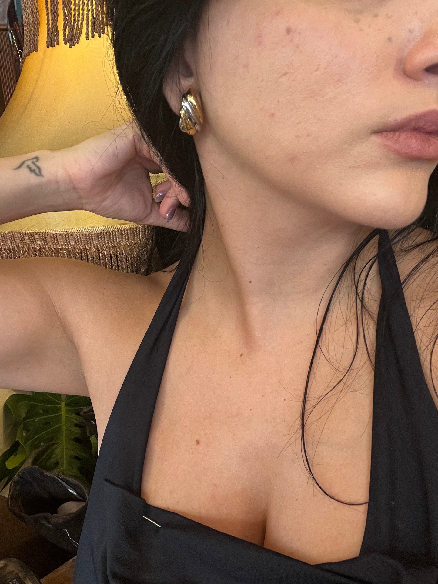 Vintage clip on earrings