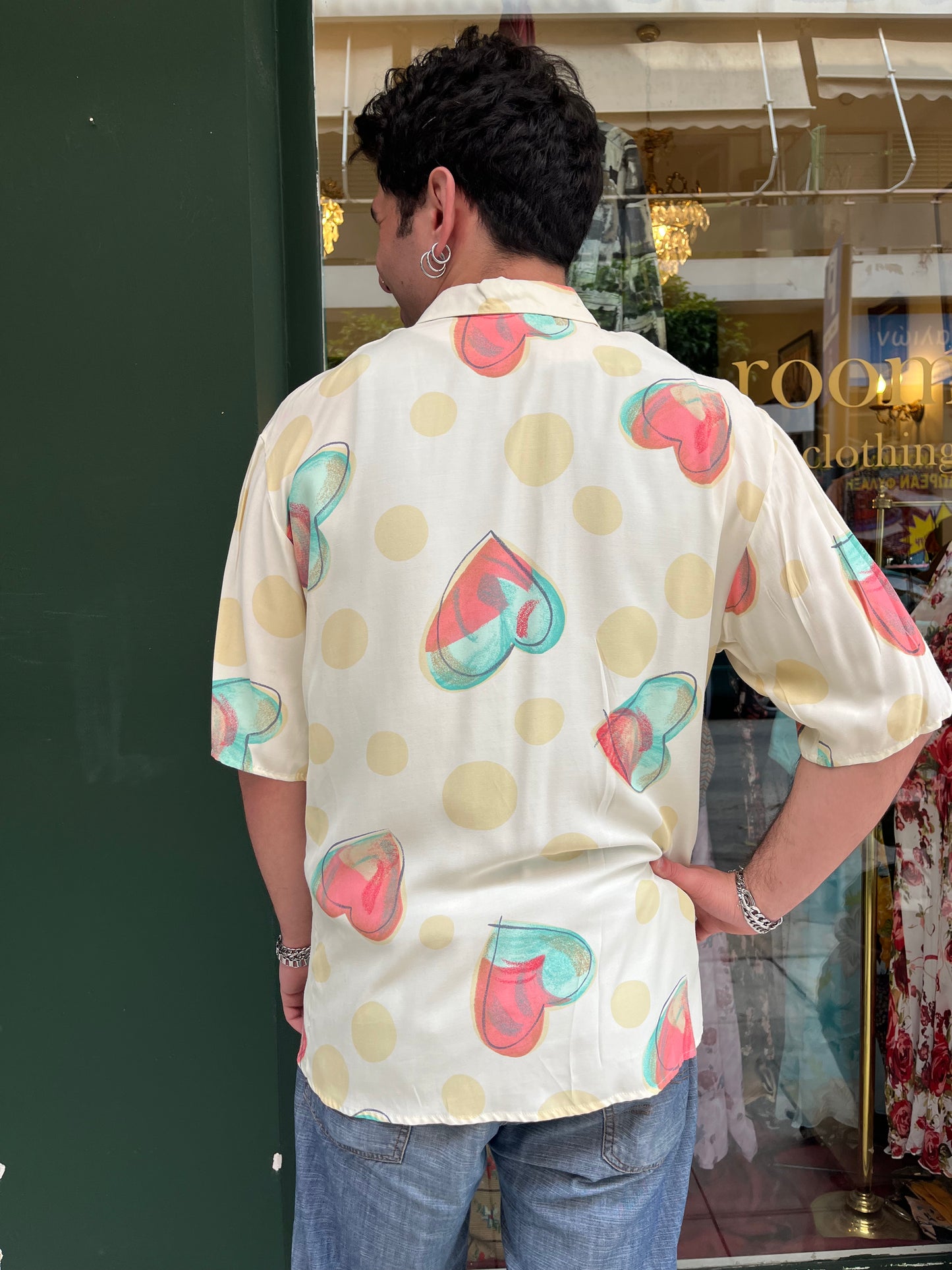 Vintage button up shirt Size M